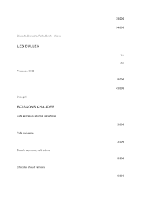 Menu Le Gramont Paris Page 14