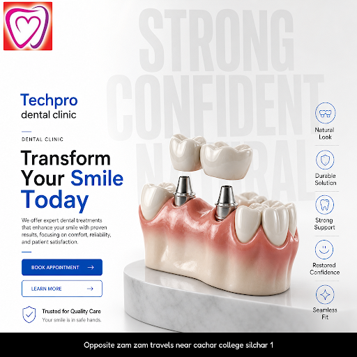 Trust Techpro Dental Clinic for comprehensive dental treatments including teeth whitening, dental… post image
