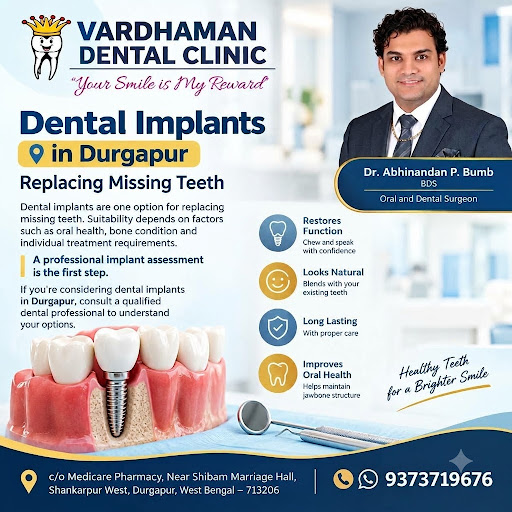Dental Implants in Durgapur: Replacing Missing Teeth post image