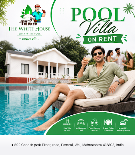 Experience the luxury of Wai's finest villa, The White House 2bhk with Pool, offering a serene re… post image