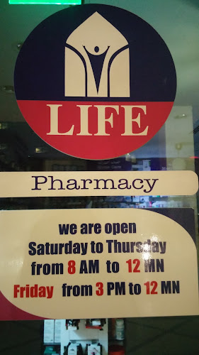 Ratings and feedback for LIFE Pharmacy - Mansion Pharmacy