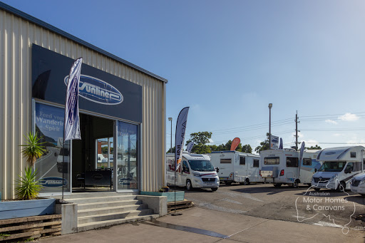 Australian Motor Homes and Caravans Logo