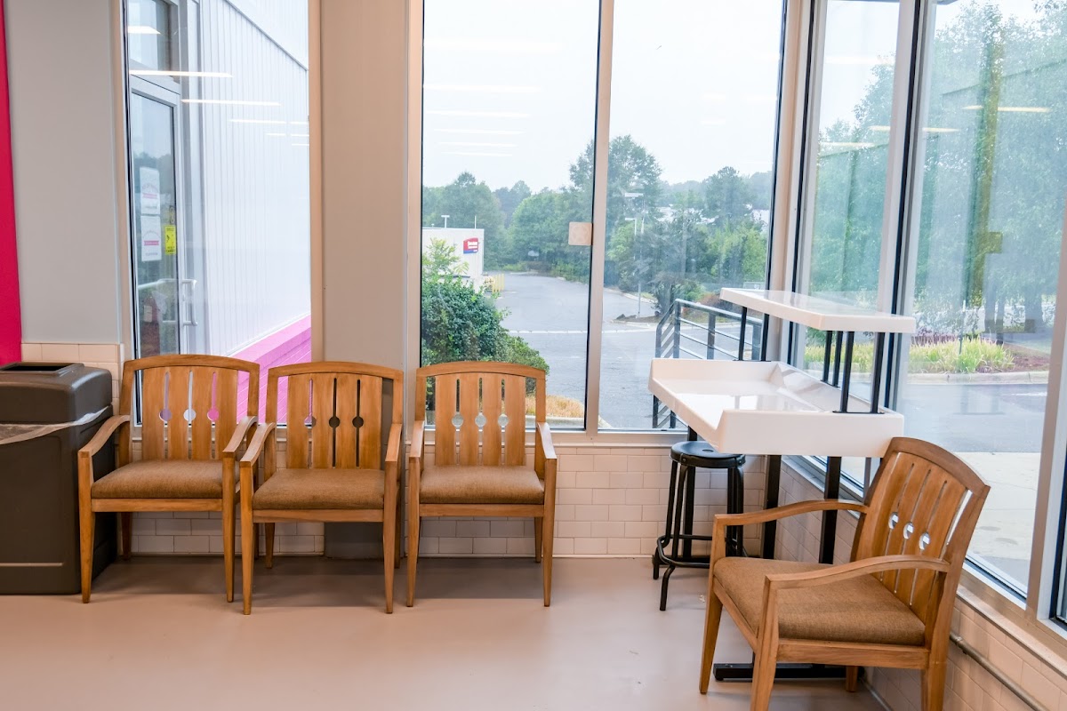 Clean laundry equipment at The Laundry Room in Charlotte, NC