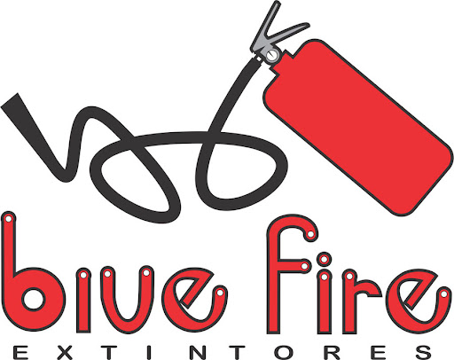 blue fire extintores