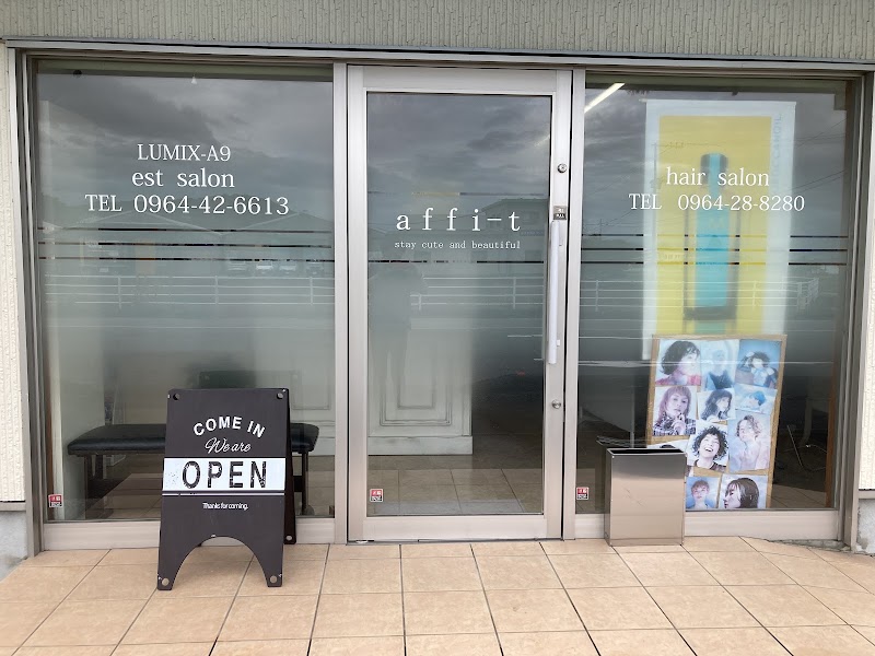 美容室 affi-t(アフィティ－) ＊旧 美容室ティファ