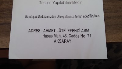 Ahmed Lütfi Efendi Aile Sağlığı Merkezi