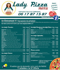 Menu Lady Pizza Food Truck Page 1