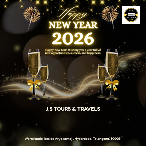 "Ring in the New Year with J.S Tours & Travels! As you celebrate, why worry about transportation… post image