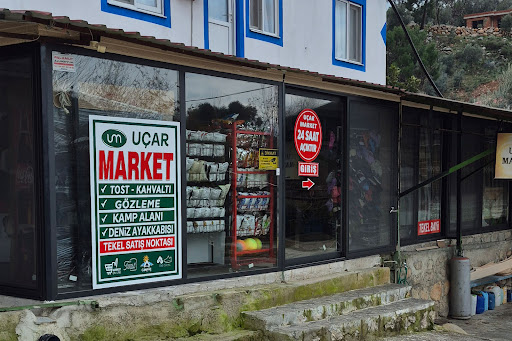 Saklıkent kamp, piknik ve Uçar market