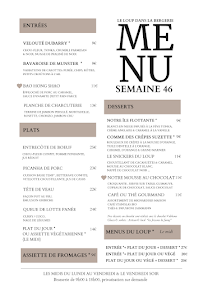 Menu Le Loup Dans La Bergerie Page 12