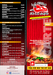 Menu La pizza de la gare Page 2