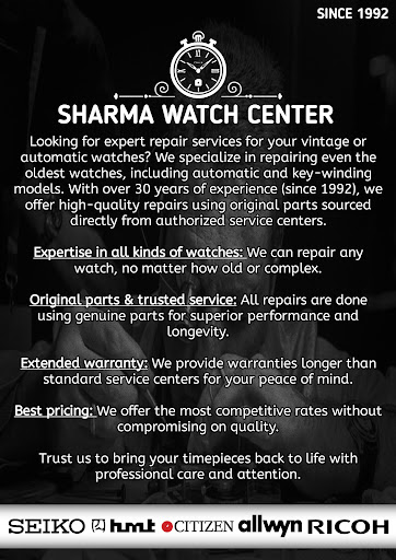 We also buy and sell vintage and antique watches, offering a professional and trusted service. post image