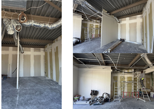 Les travaux de notre futur local au Thor avancent !Le...