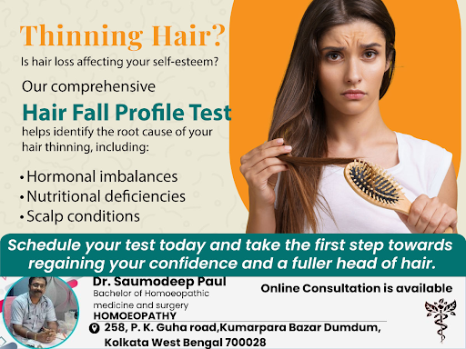 Experiencing hair thinning or loss? Our specialized tests identify underlying causes such as horm… post image