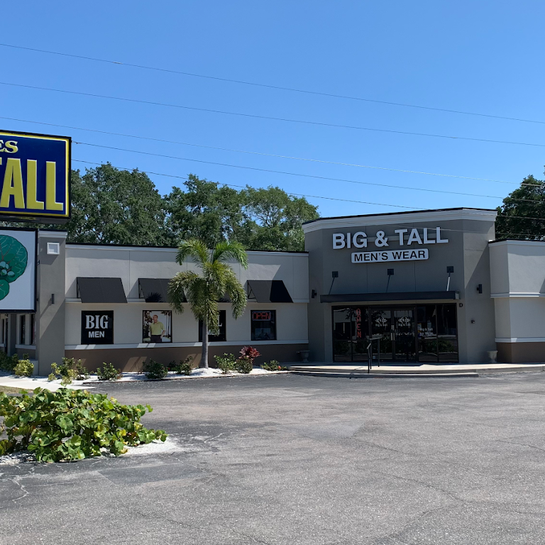 Big and Tall Clothing Shop in Sarasota, FL