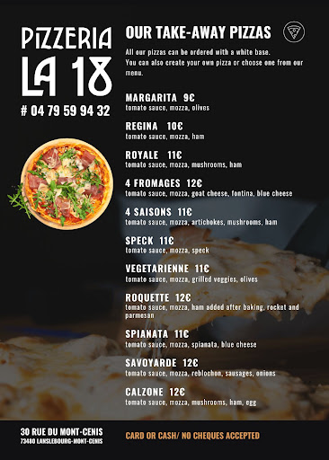Pizzeria la 18