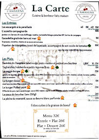 Menu L'amarena Page 1
