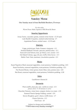 The Gingerman by null