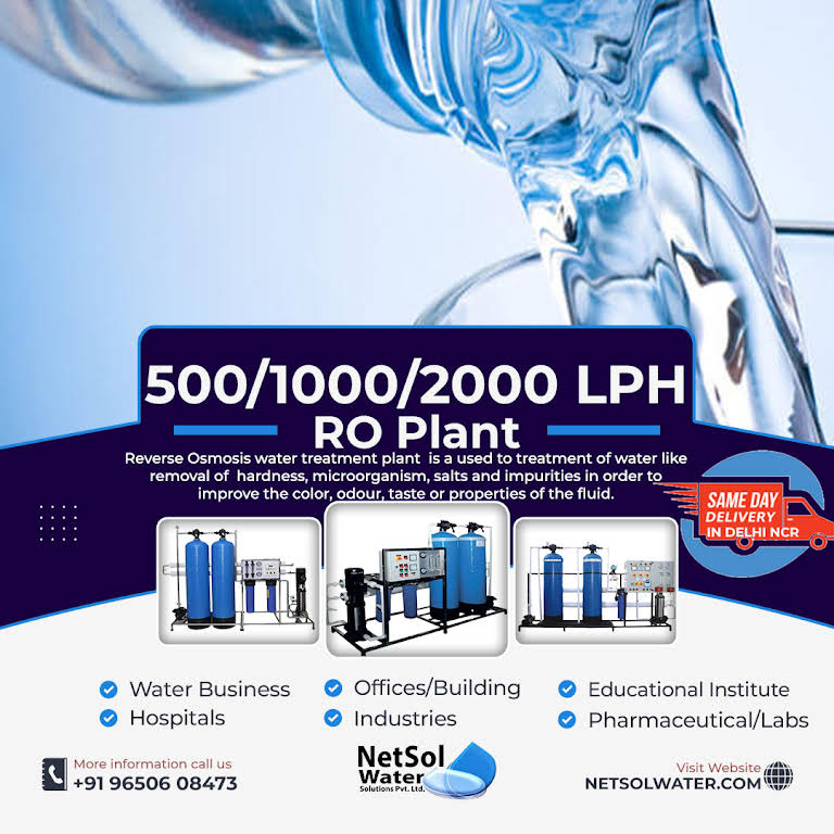 How to improve the taste of RO water - Netsol Water