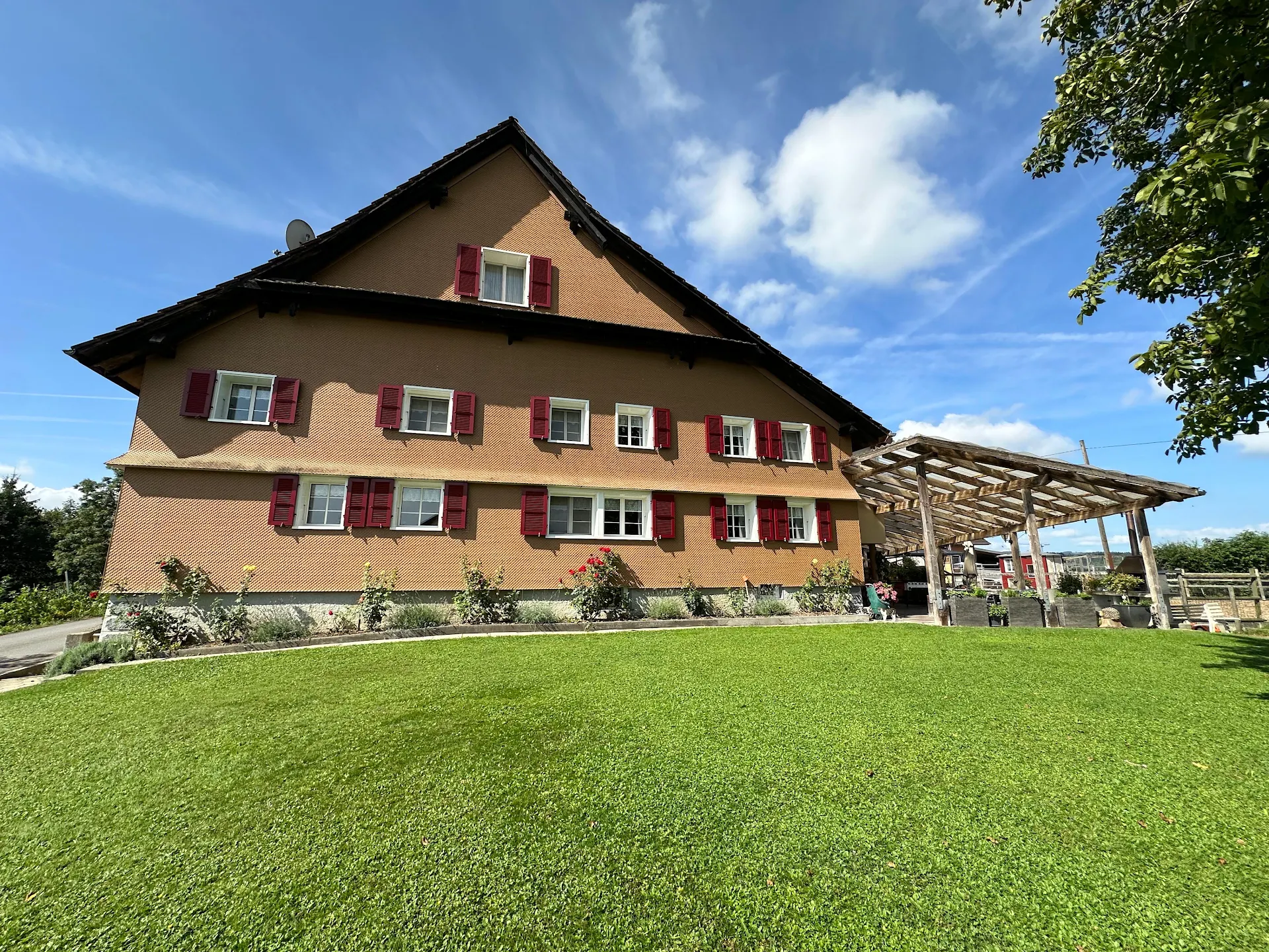 Bauernhaus Panoramablick