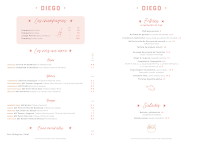 Menu Diego - Arcachon Page 2