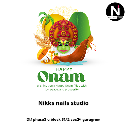 Celebrate the vibrant spirit of Onam with stunning nail art nail extensions at Nikks Nails Studio… post image