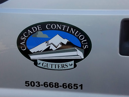 Cascade Continuous Gutters - Visual