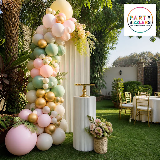 Transform your garden into a stunning celebration space with creative outdoor balloon installatio… post image