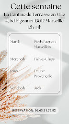Photo n°17 de La Cantine Terrasse en Ville à Marseille (Restaurant)