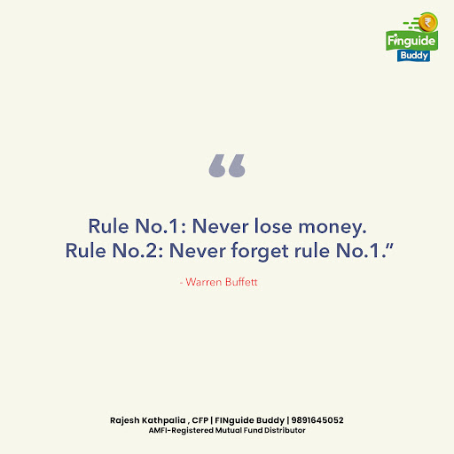 Rule No.1: Never lose money.