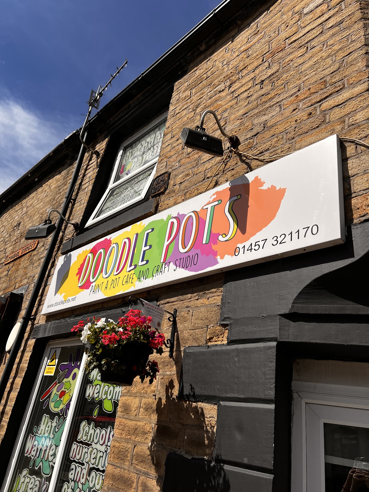 Doodle Pots (Paint a Pot & crafts)