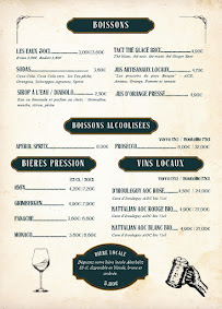 Menu Monsieur ALBERT Page 6