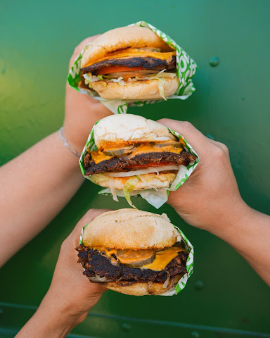 Golden Plant Vegan Burgers Food Truck by null