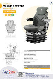 Photo n°35 de Azur Siège France – Sièges Poids Lourds, Agricoles & TP à Salernes (Fournisseur de matériel agricole)
