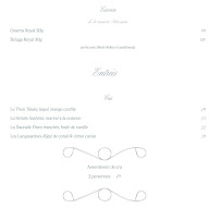 Menu Ciro's Deauville Page 5