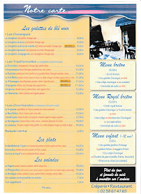 Menu Fleur de Sel Page 1