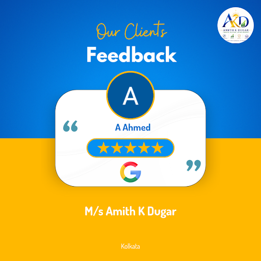 A Ahmed, a satisfied client, praises the exceptional service at M/s Amith K Dugar, top financial… post image