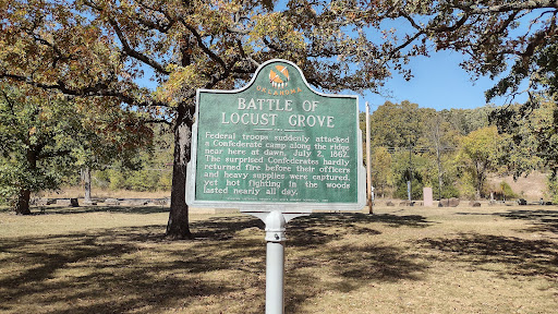 Battle Of Locust Grove Logo
