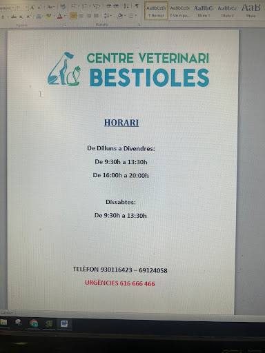 Centre Veterinari Bestioles Gallery - Spain