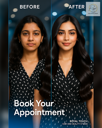 Transform your locks and skin with Royal Touch Hair And Beauty Studio's expert treatments in Vado… post image