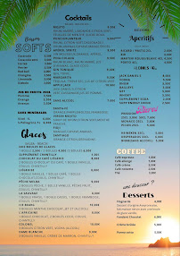 Menu LE SALSA BEACH Page 1