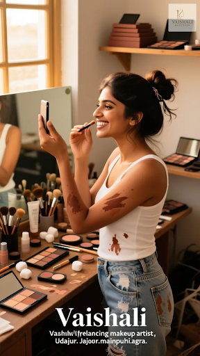 Get the best airbrush makeup experience near me in Udaipur! As a most loved makeup artist, I, Vai… post image