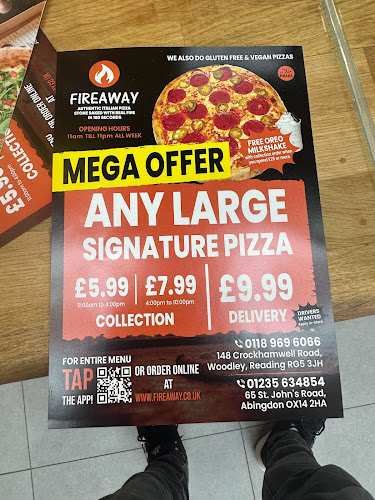 Fireaway Pizza Woodley