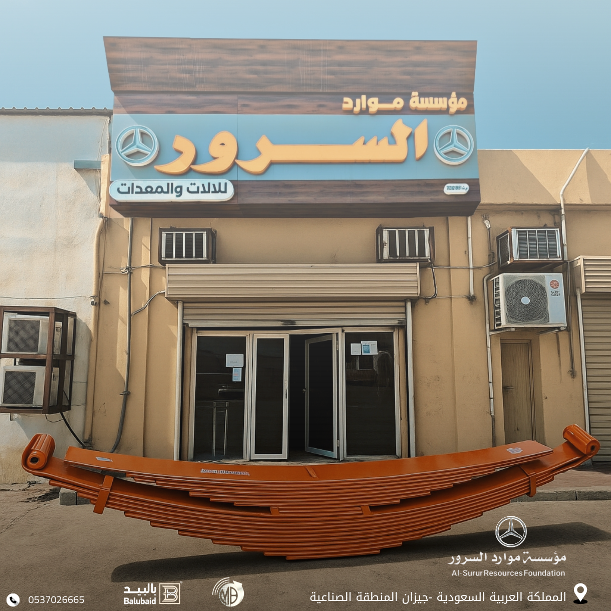 الصوارمه لقطع الغيار المرسديس والفلفو - صورة 3