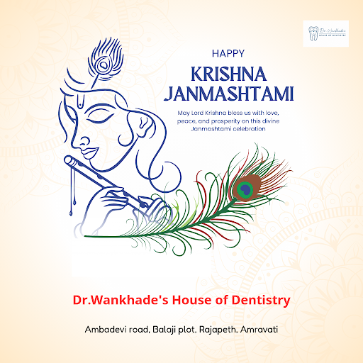 Celebrate Janmashtami with a healthy smile at Dr. Wankhade's House of Dentistry, your trusted den… post image