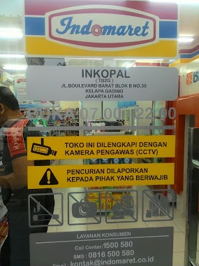 Indomaret Inkopal. TB2G, Author: Slamet Rahardjo