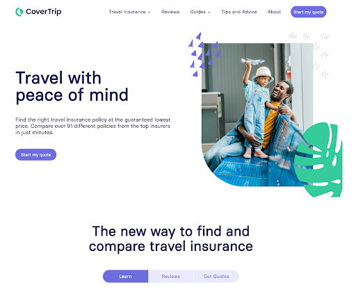 CoverTrip - Visual