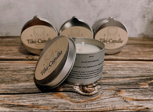 Tiki candle Logo