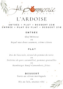 Menu La Pommeraie | Restaurant à bernay | Traiteur | Mariage | Séminaire | Anniversaire | Cérémonie Page 7