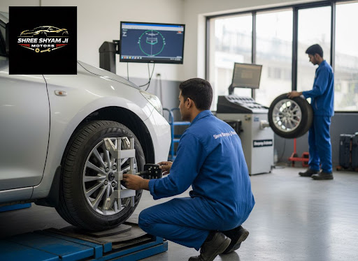 Does your car pull to one side, vibrate at high speed or feel unstable on turns? Proper wheel ali…
